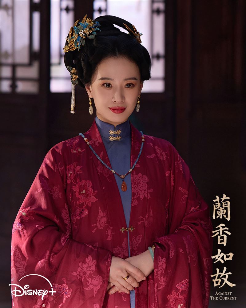 李夢在《蘭香如故》飾演元配夫人「趙星棠」。(圖/Disney+提供)