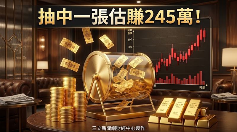 上半年EPS21.5元　漢測抽中一張爽賺245萬