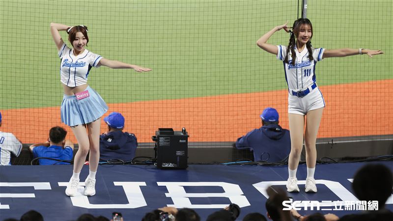 Fubon Angels mini培訓學員Daisy。(圖/記者劉彥池攝影)
