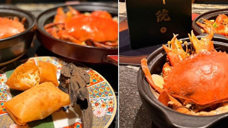 二本松秋季旬味 秋蟹、雲丹、神戶牛上桌