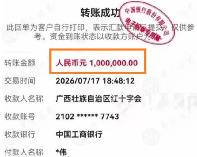 中國網紅宣稱捐款百萬，結果被爆是造假。（圖／取自搜狐網）