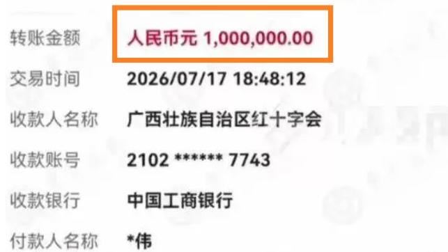 網紅稱捐款百萬賑災　遭打臉：只捐1元