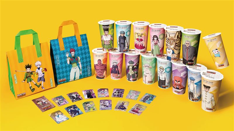 手搖飲聯名《獵人》！15款限定杯身開賣