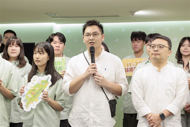 民進黨青年部主任黃聖文(圖/民進黨提供)