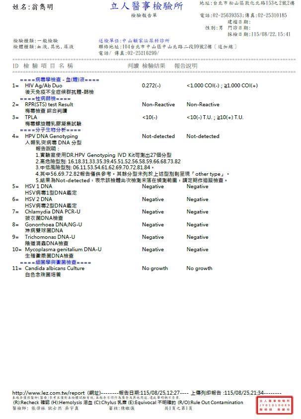 Joeman曬出陰性報告反擊。(圖/翻攝自臉書)