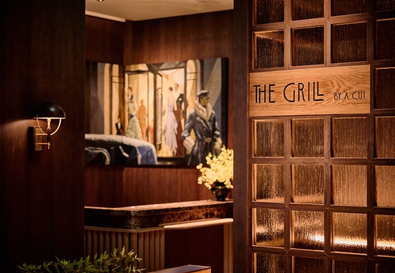 連續6年拿下米其林一星的「A CUT牛排館」打造直火料理新品牌「The Grill by A CUT」。(圖/國賓大飯店提供)