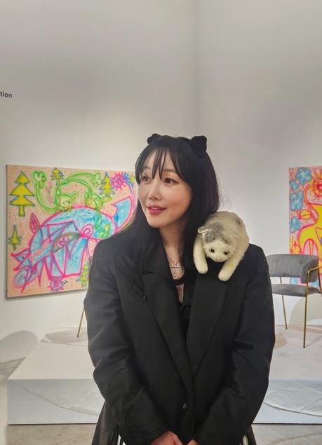 南希朗澄清，自己的酒測結果沒有達到吊銷駕照的程度。（圖／翻攝自IG @nancylang_art）