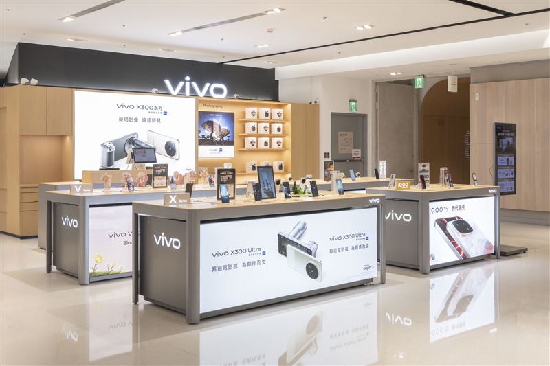進駐台北市核心商圈,vivo信義A13體驗店即將開幕。(圖/vivo提供)