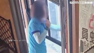 公車塞車卡路口！騎士按喇叭比中指遭喝斥