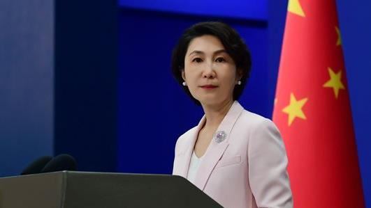 中國外交部發言人毛寧主持例行記者會（圖／翻攝自中國外交部網站）
