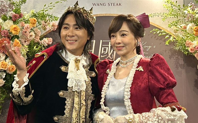 王仁甫、季芹出席餐敘。(圖/記者蔡維歆攝影)