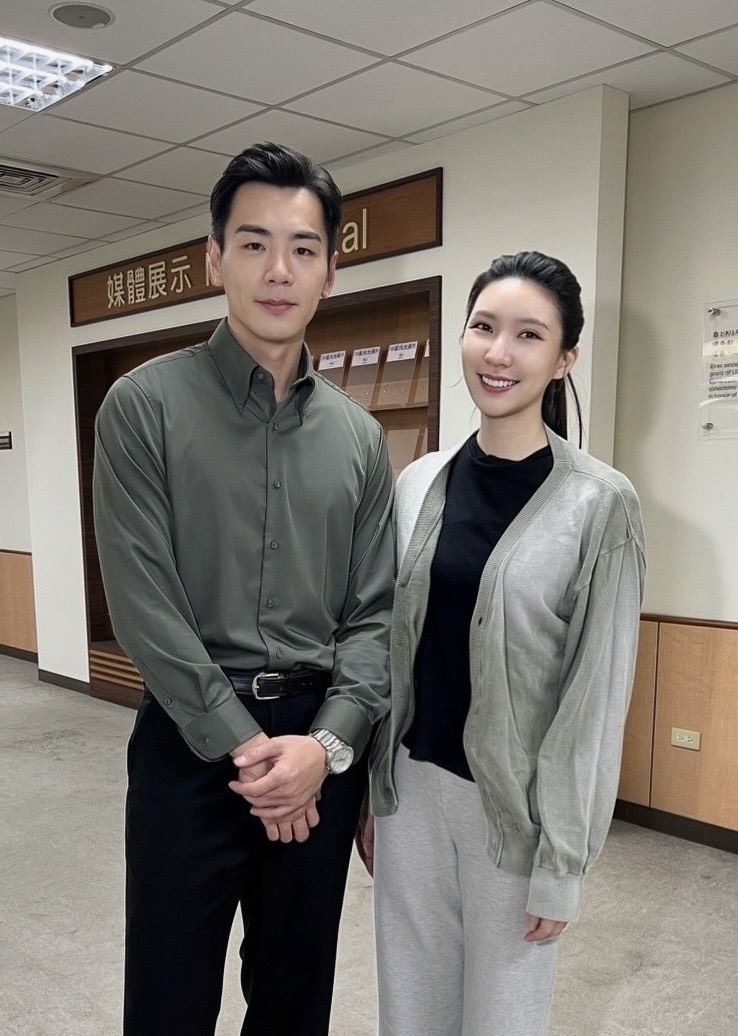 田依甯感謝前輩禾浩辰的幫助與鼓勵。(圖/聯合監製張宥寧提供)