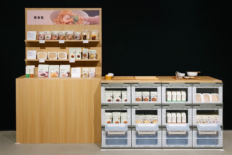 餐食區新品提案。（圖／品牌業者提供）