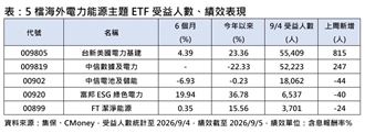 AI電力人氣王出爐　這5檔就站在風口上！