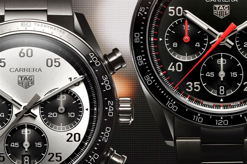 TAG Heuer Carrera Chronograph Sport紀念馬德里的首次舉辦F1大獎賽。(圖/翻攝TAG Heuer網站)