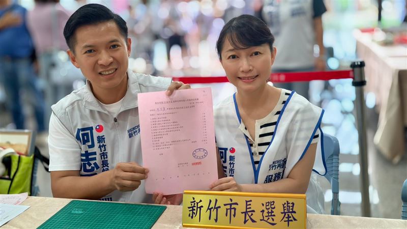 何志勇4日以無黨籍身份參選新竹市長,昨(8日)遭市黨部撤銷黨籍處分。(圖/翻攝自何志勇臉書)