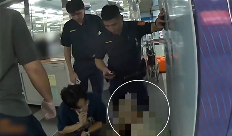 北捷旁吸一口倒地猛抖！民眾超狂1招抓人