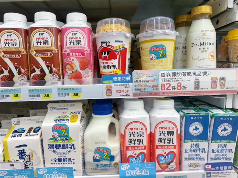 冷藏飲料則以「即渴救援」巧妙諧音「即刻」，搭配咪寶的哭泣表情，打造活潑又吸睛的「惜食提醒」。（圖／品牌業者提供）