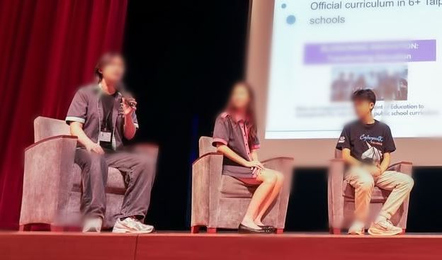 郭董千金女兒「妞妞」主辦機械人競賽兼主持人台風穩健。（圖／翻攝自IG @4253raidzero_frc）