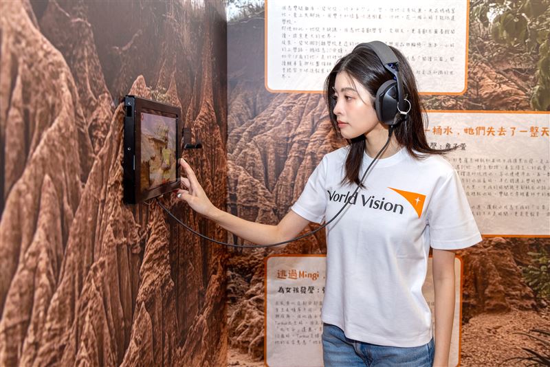 詹子萱在活動過程中，大方分享在衣索比亞經歷的一切遭遇。（圖／世界展望會提供）