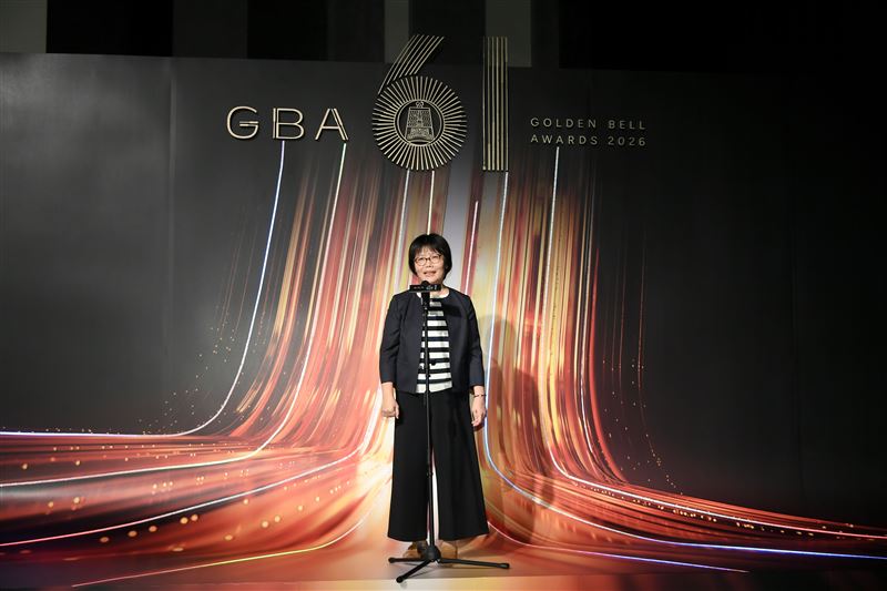 王淑芳出席廣播金鐘獎入圍名單公布記者會。(圖/三立提供)