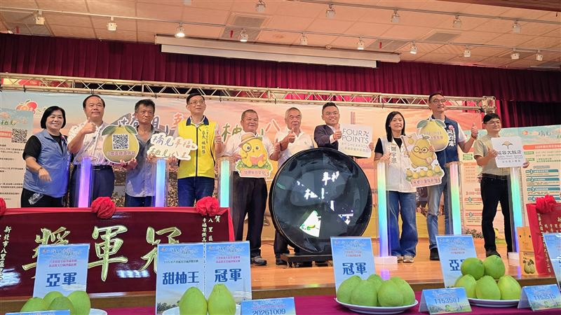 八里文旦柚評鑑出爐！