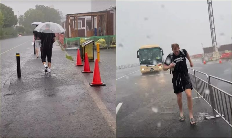 名古屋破紀錄豪雨　亞運選手撤離住宿地