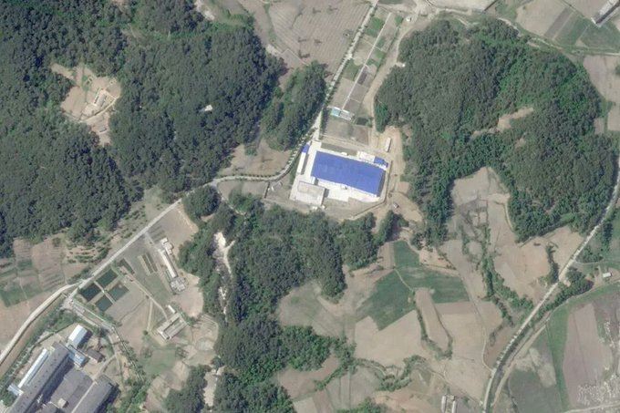 北韓擴大核原料生產,IAEA:寧邊建第2座鈾濃縮設施。(圖/翻攝自X平台 @patriot_senior)