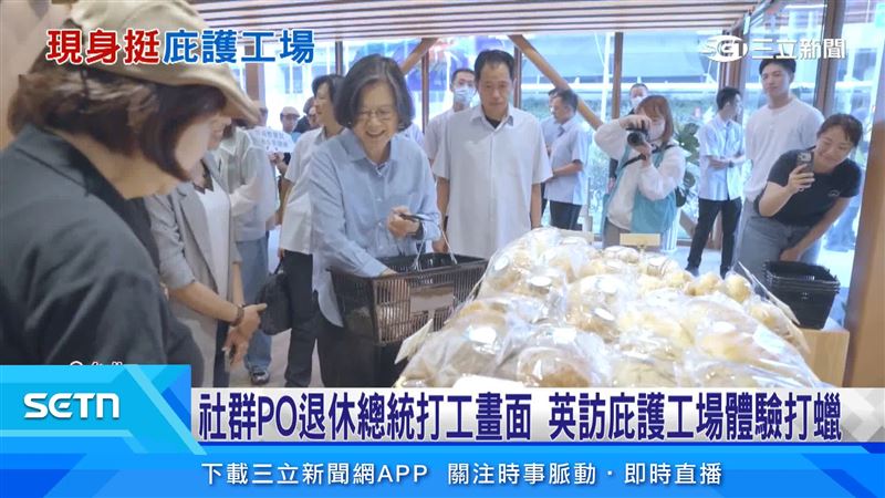 到麵包坊也大採買,不忘支持庇護工場
