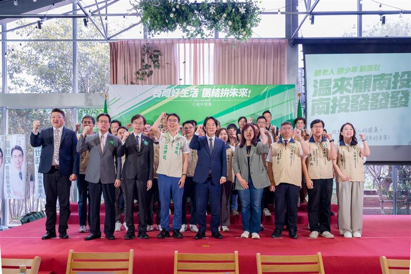 2026民進黨行動中常會南投場今(9)日下午在草屯舉行。(圖/温世政辦公室提供)