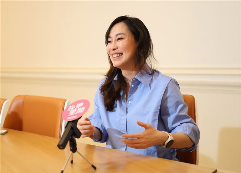 黃百璐透露前夫已再婚。(圖/記者鄭孟晃攝影)