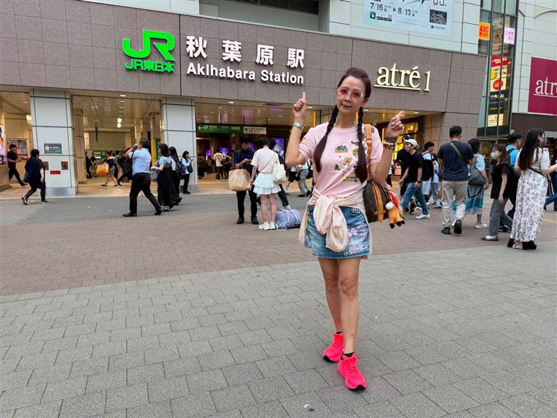 八點檔女星高欣欣7月中旬與家人赴日旅遊。(圖/翻攝自臉書)