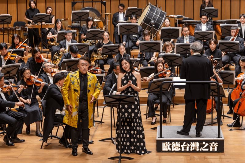 第五屆歐德之音音樂會曲目加入男女高音演唱經典歌謠,讓氣氛嗨到最高點,更添感染力。(圖/歐德集團提供)