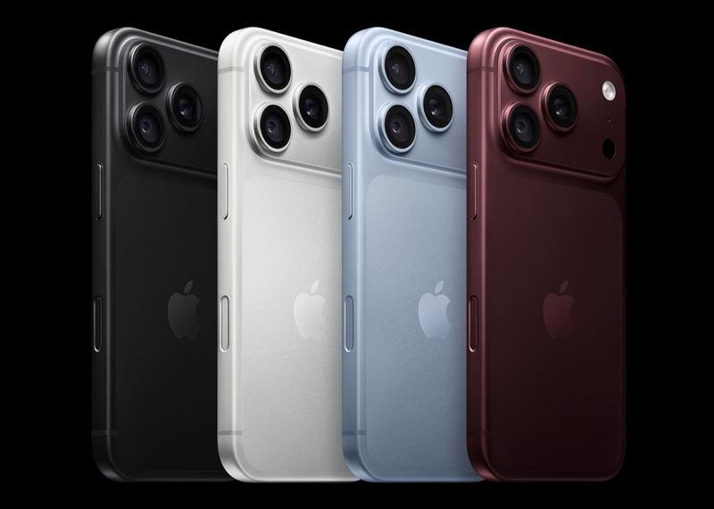 Apple於秋季發表會「Surprise and Shine」發表 iPhone 18 Pro 和 iPhone 18 Pro Max，momo購物網同步官方於9月12日開放預購。（圖／Apple提供）