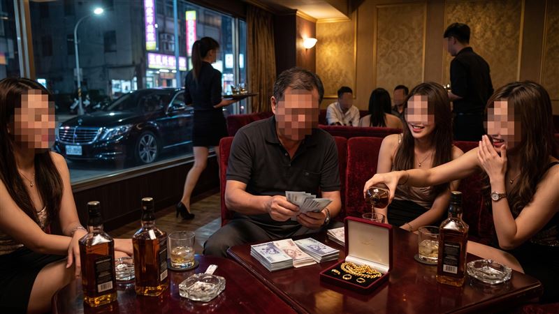 彰化黃姓男子有多項偷竊前科,今年出獄後不到2個月又闖空門再犯,竊得1萬3600元,再破壞珠寶盒鎖頭拿走1條金項鍊、3個金戒指後逃離,還去酒店消費。(示意圖/AI製圖)