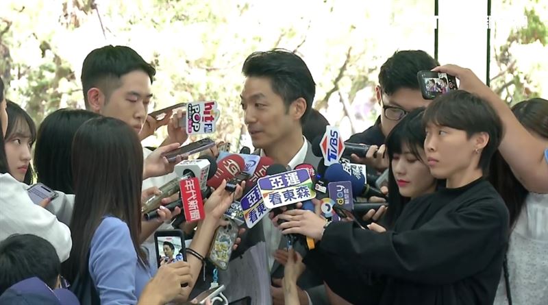 秦慧珠踢爆「不讀不回」她的LINE訊息,台北市長蔣萬安表示,兩人會在許多場合碰面並交換意見,溝通非常順暢。(圖/翻攝畫面)