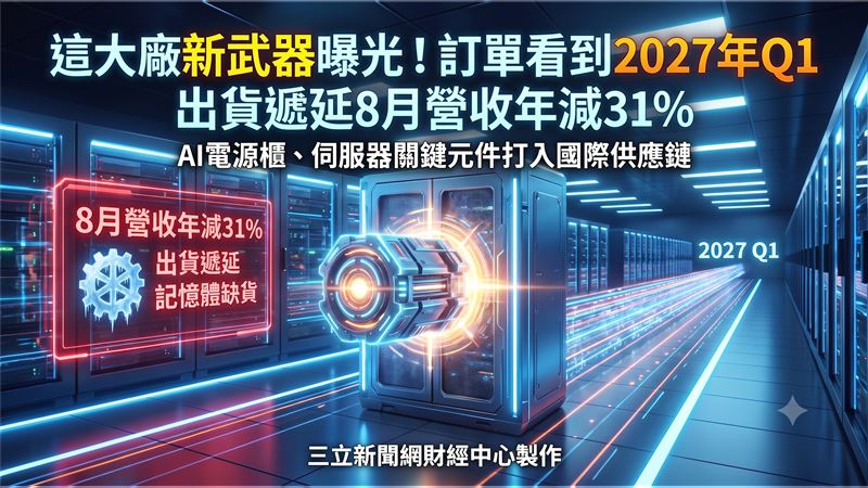 聯寶新武器曝光　訂單看到2027年Q1！
