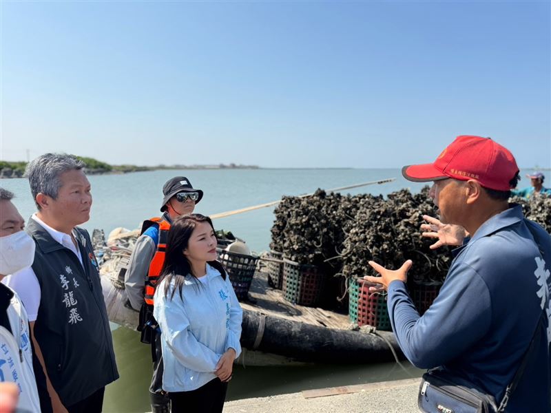 豪雨釀災，漁民陳情牡蠣死亡率達七、八成，張嘉郡、丁學忠促加速、從寬辦理天然災害救助