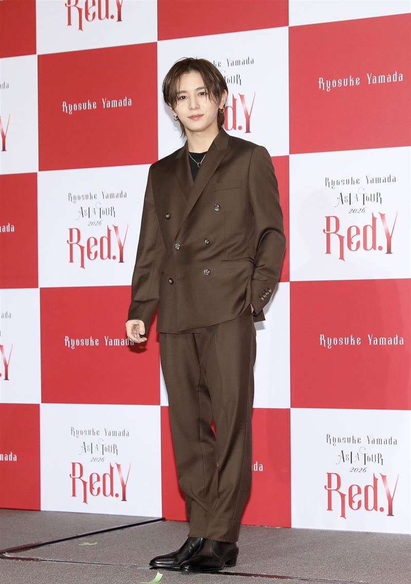 山田涼介近日在台北流行音樂中心，展開個人首次亞洲巡迴演唱會。（圖／記者鄭孟晃攝影）