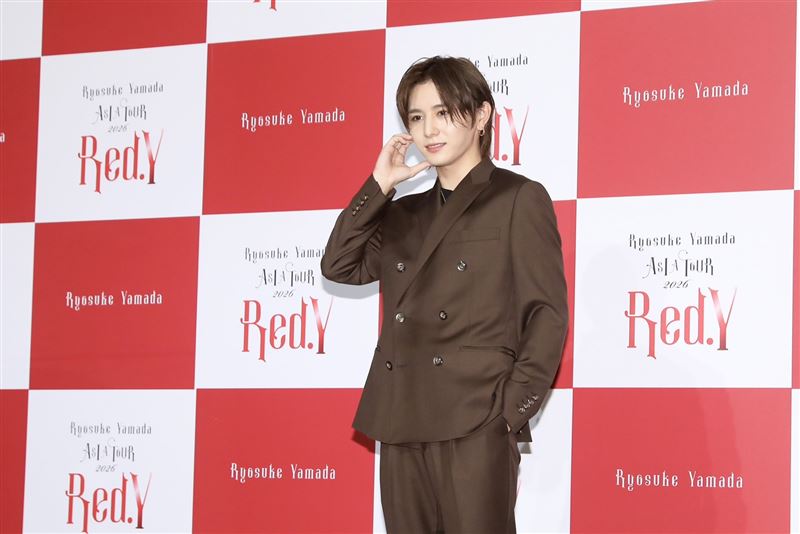 山田涼介親自來台會粉絲。（圖／記者鄭孟晃攝影）
