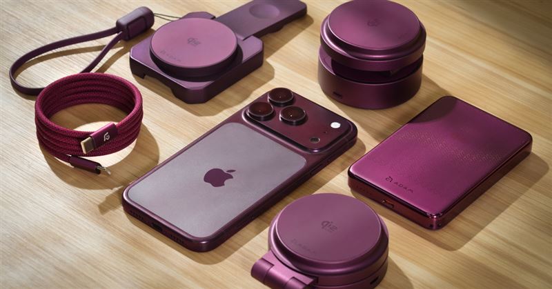 ADAM elements 以全新創意美學打造 VIONTA、MAG 系列，為 iPhone 18 提出一套生活充電生態系。（圖／亞果元素提供）