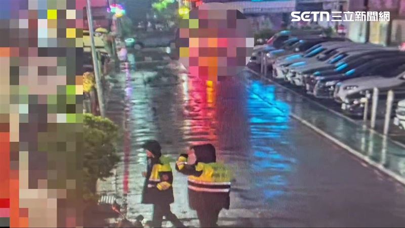 北市陳、黃2人前往知名清粥小菜翻桌砸店遭逮。（圖／翻攝畫面）