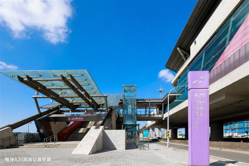 基地正對A20商業區首排,卻巧妙避開捷運軌道共振與噪音干擾。(圖/業者提供)