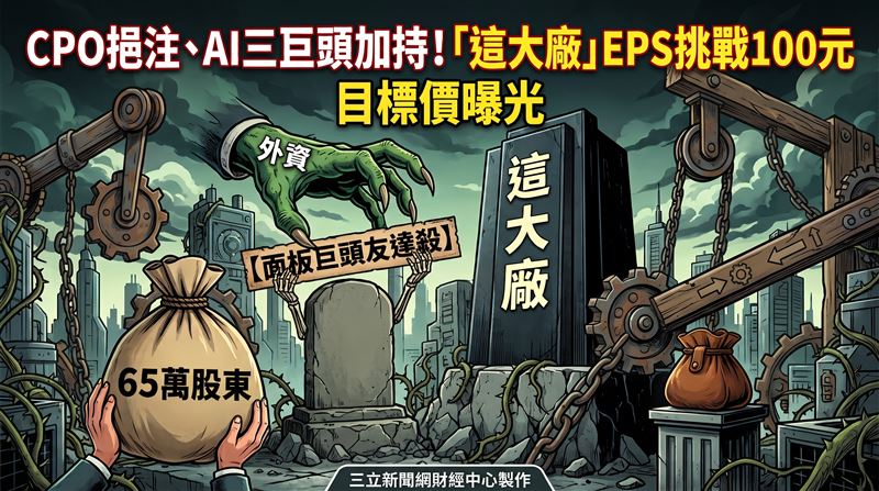 CPO挹注、AI三巨頭加持！這大廠目標價曝