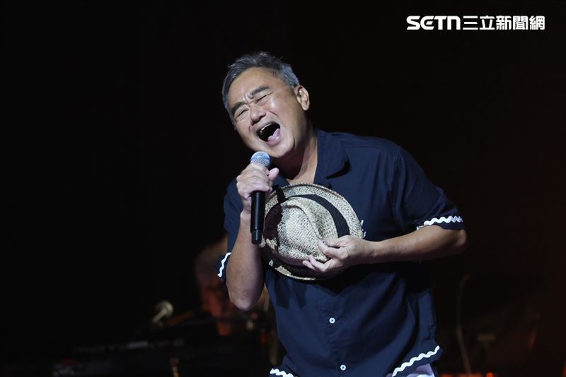 潘越雲邀請陳昇擔任演唱會嘉賓。(圖/記者鄭孟晃攝影)