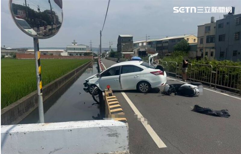 路口猛撞！台中21歲女大生噴飛氣血胸命危