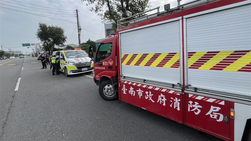 台南市麻豆區今天(13日)上午6時許,傳出隨機砍人案。(圖/讀者提供)