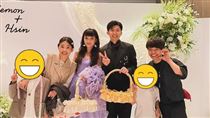 耶嫩娶俐馨辦婚宴！二伯喝喜酒獻8字祝福