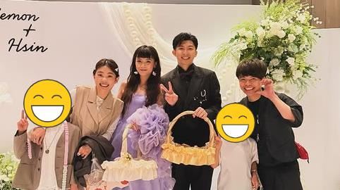 耶嫩娶俐馨辦婚宴！二伯喝喜酒獻8字祝福