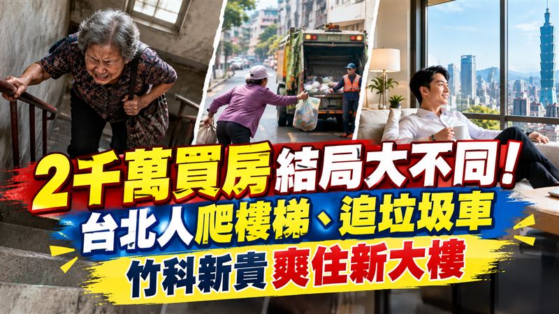2千萬買房不同命 台北、新竹結局大不同